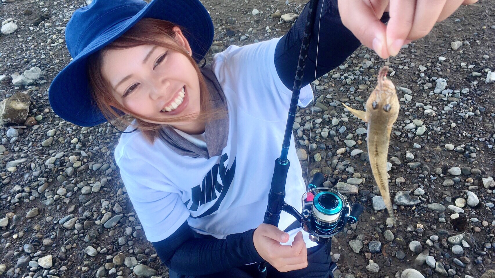 紀ノ川でハゼ釣り ルアー釣りとエサ釣り両方楽しみました 釣りガール 女性のための釣りコミュニティ