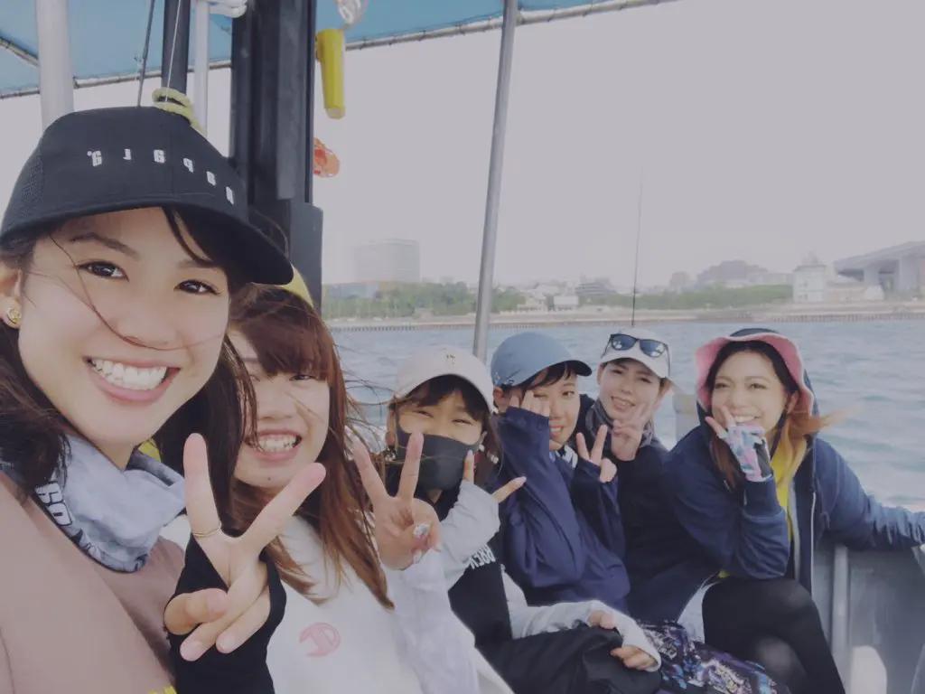 釣り企画 釣り女子会in明石沖タイラバ船 Func ファンク 釣りガール 女性アングラーのための釣りコミュニティ