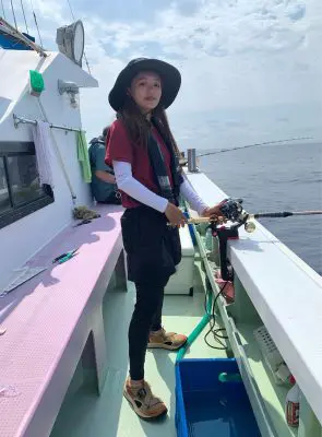 汗をかく夏の釣りはtシャツ選びが大事 うらんが船釣り にワークマンでコーディネートして行ってきました Func ファンク 釣り ガール 女性アングラーのための釣りコミュニティ