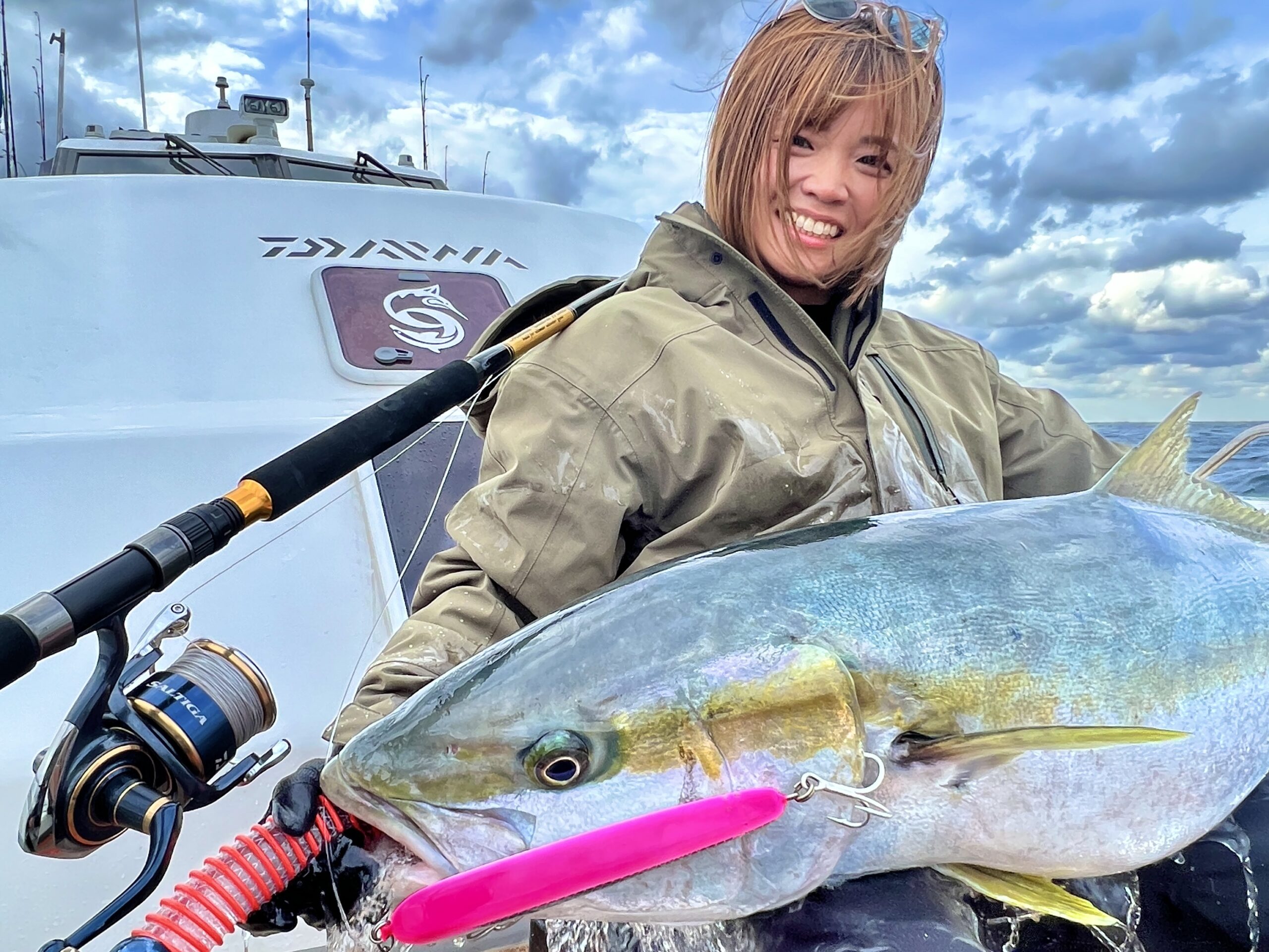 ヒラマサキャスティング🎣冬マサ編 | FUNC(ファンク) - 釣りガール