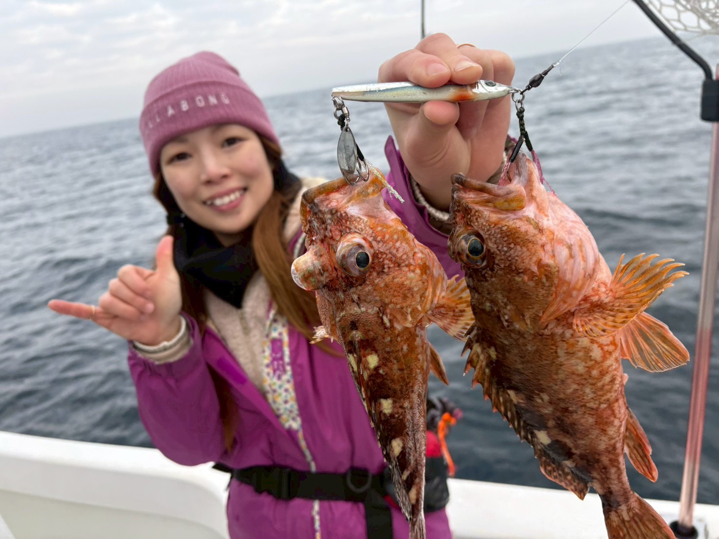 今年は早い⁉️イルカの大群れと遭遇したタイラバ&SLJ🐬👀✨️